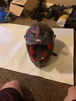 Dirt bike helm, SMALL