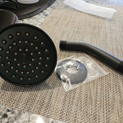 Black Shower Head