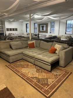 Cindy Crawford sectional couch