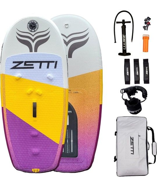 Zetti Inflatable Wing Foil Board - 5'3 - 110L