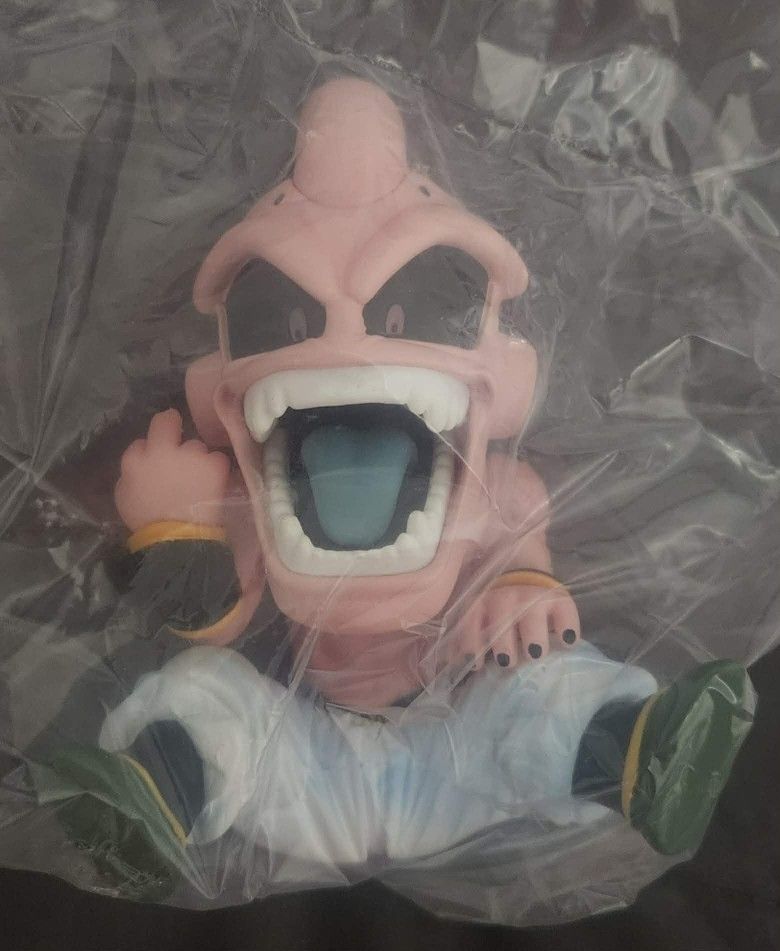 Dragon Ball Z Kid Buu Figure Flip Off Figure 3.3" Pick Up By 89122