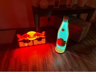 Red Bull and topo Chico