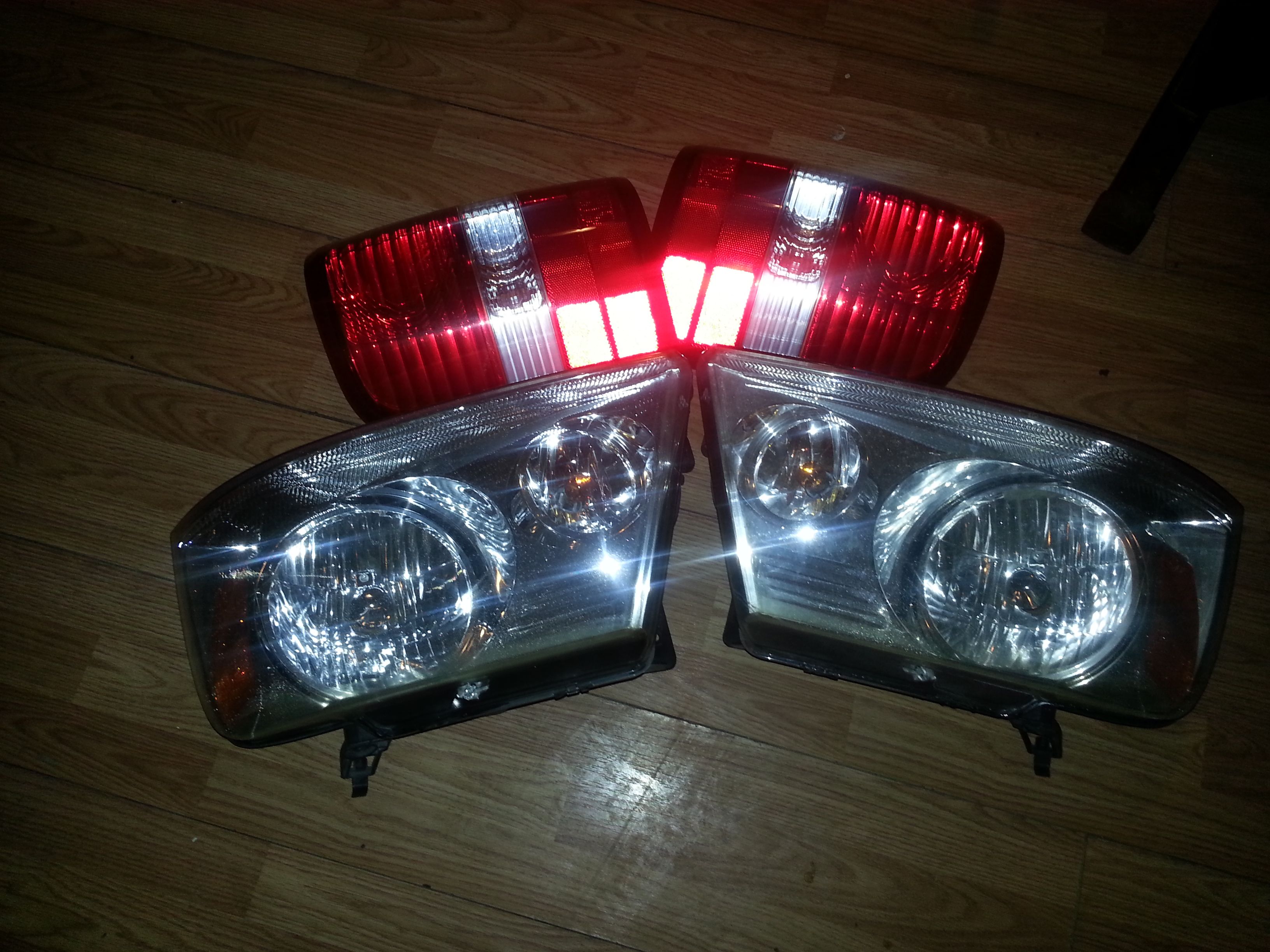 ford f150 head lights and tail lights