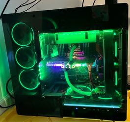 Custom Water-Cooled Gaming PC - Intel i9-7940X, RTX 2080 Ti, ROG Rampage VI Extreme, 128 GB DDR4 RAM