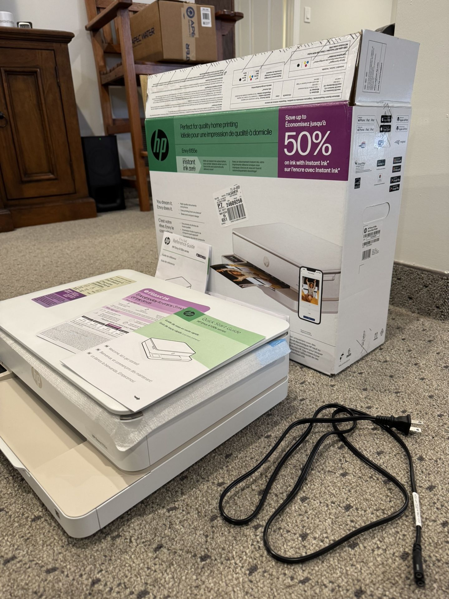 Hp Color Print, Copy & Scan Envy6100e