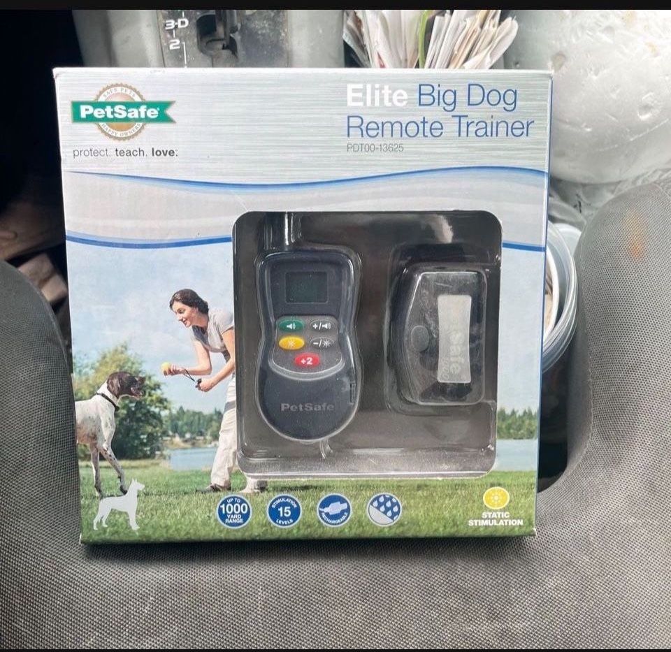 NEW!! PetSafe Trainer Big Dog Remote Training Shock Collar PDT00-13625