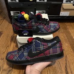 Nike SB Dunk Low ‘Nardwuar’ Size 12M Brand New