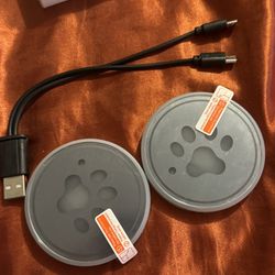 LED paw Print Cup Holder Coasters