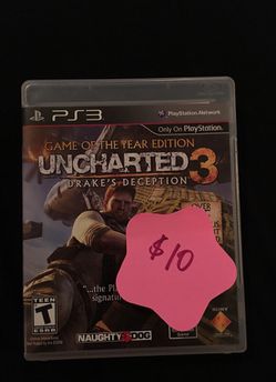 PS3 UNCHARTED 3 DRAKE'S DECEPTION