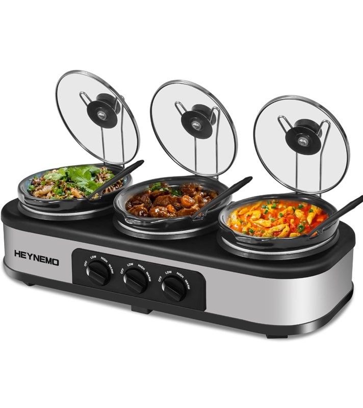 Triple Cooker/ Warmer