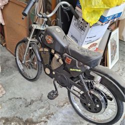 vintage AMF Roadmaster Harley Davidson Blackhawk bicycle