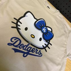 HK Blue Bow Dodgers Design 