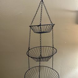 Hanging Wire Basket Organizer