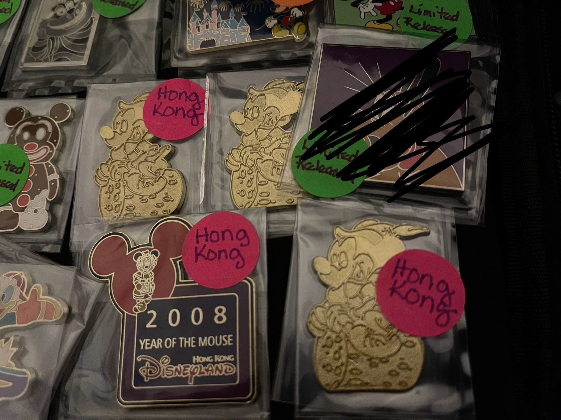 Disney Hong Kong Trading Pins 