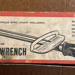 Craftsman 9-44481 Torque Wrench.