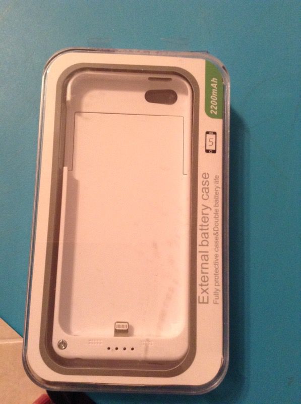 External Battery cas iphone 5