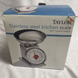 TAYLOR STAINLESS STEEL KITCHEN SCALE