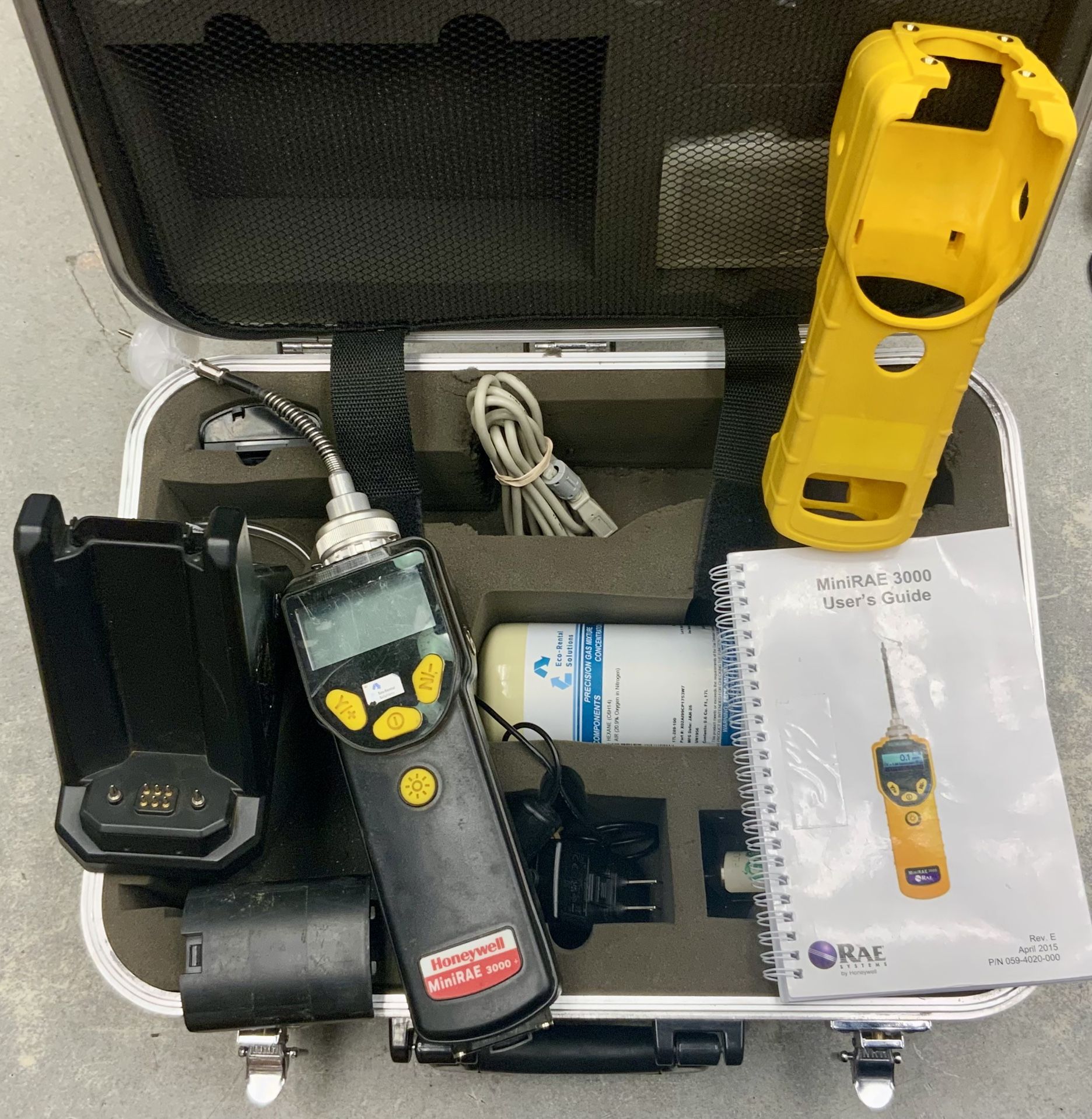 Rae Systems Honeywell MiniRae 3000 Portable VOC Monitor Handheld Gas Detector Measure Organic Industrial Environmental Hazmat Leak Detection Bluetooth