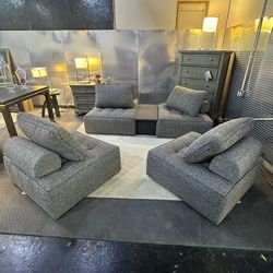 Bree Zee 5-piece Outdoor Sectional - Brand New