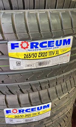 265 50 20 Set Of Tires New