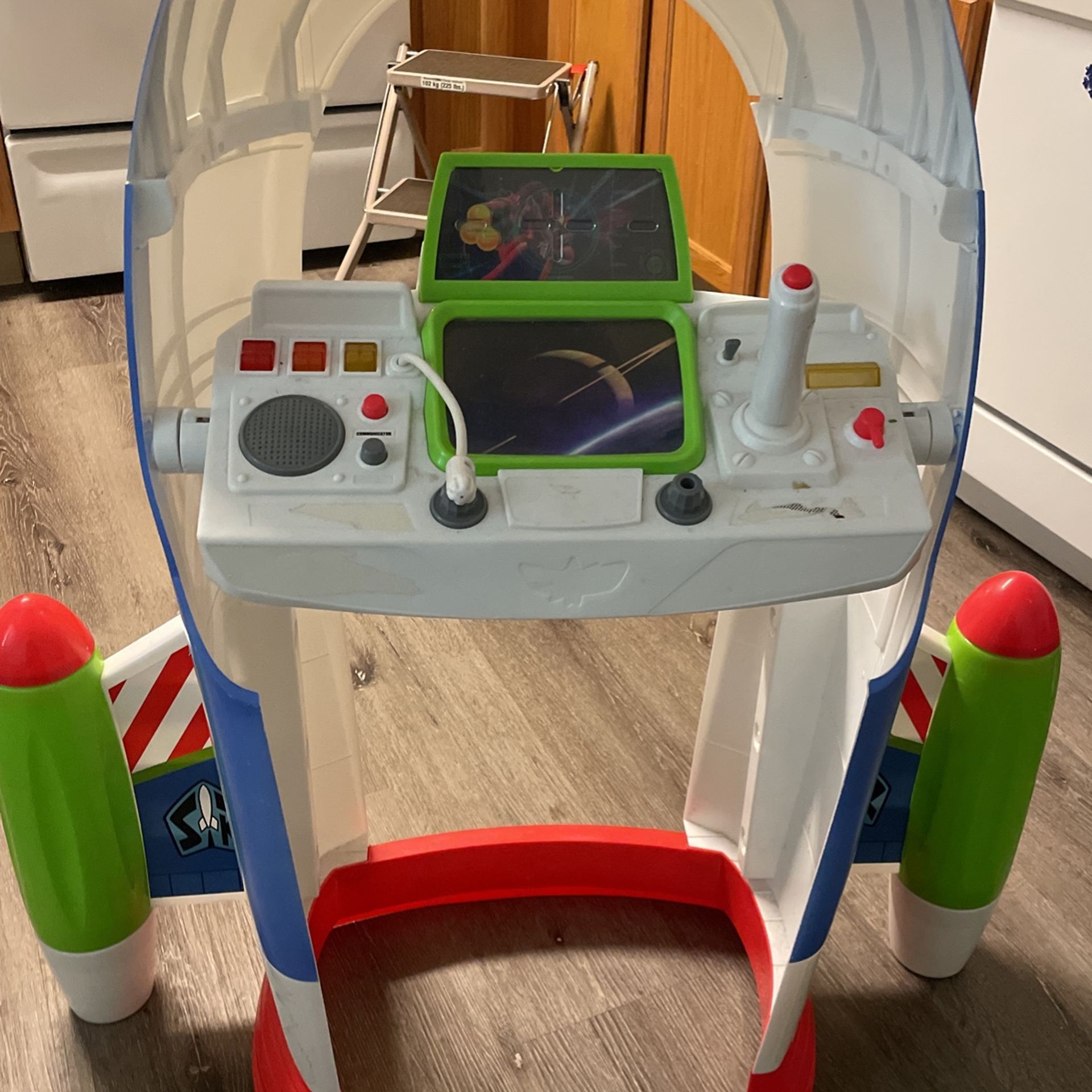 Disney Toy Story Buzz Lightyear Star Command Center with working sound effects
