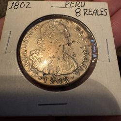 1802 Peru 8 Reales