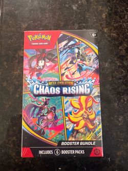 Pokémon TCG Mega Evolution Chaos Rising Booster Bundle
