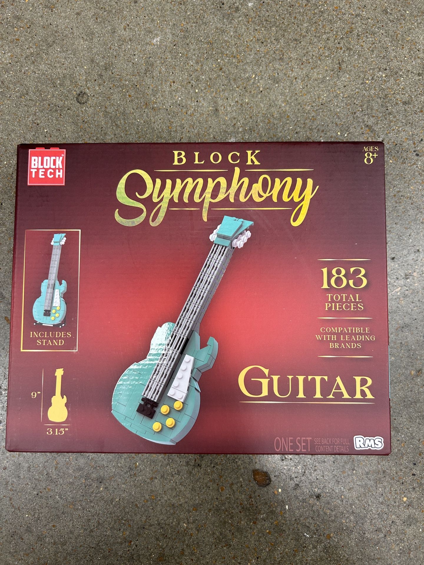 NWT Guitar 183pcs building set 