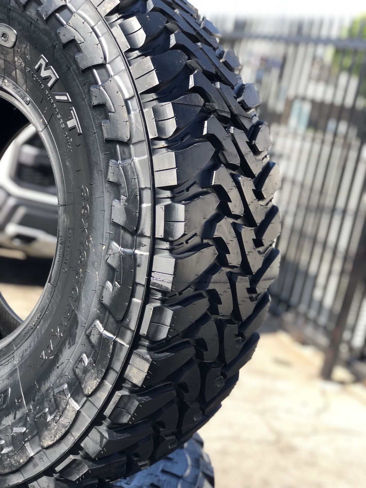 Toyo 39/13.50R17 M/T tires (4 for $800)