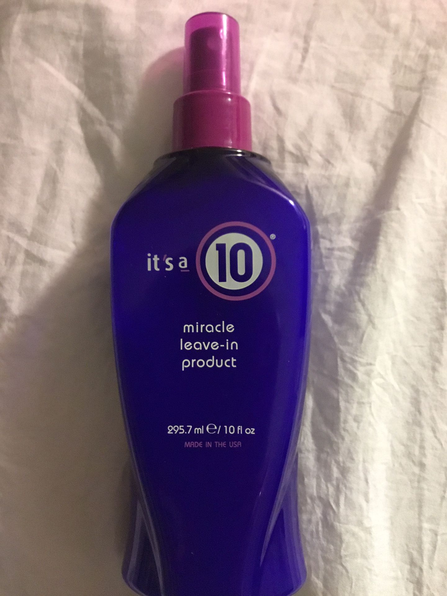 It's a 10 miracle leave in 10 fl. Oz.