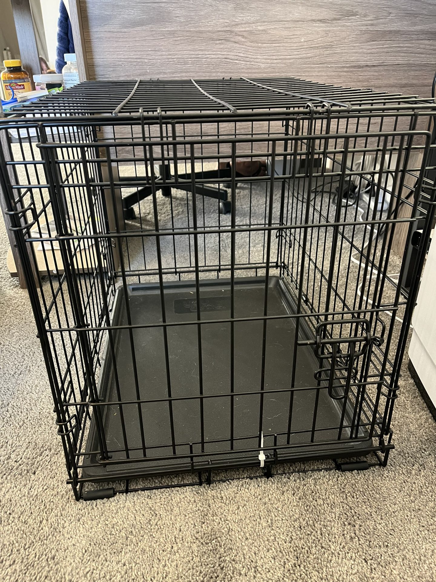 Dog Crate with Divider For Small/medium Dogs