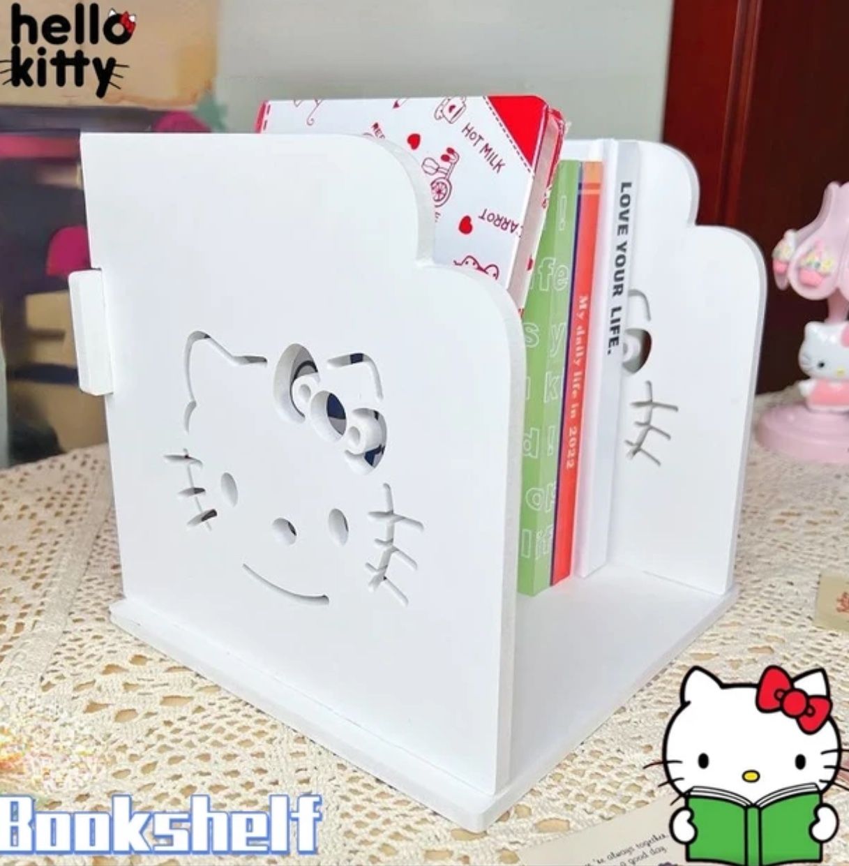 🍓NEW HELLO KITTY BOOKSHELF🍓