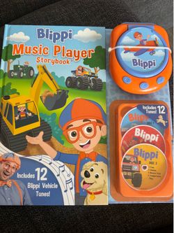 Blippi music player story book