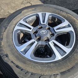 Nice Set Of Toyota Tacoma Rims And Tires 