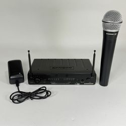Samson Stage 55 Wireless System Microphone Receiver, SR55 Transmitter Q7 MIC