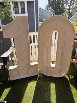 Number 10 for b-day
