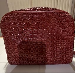 Antik Kraft Woven Leather Crossbody Bag