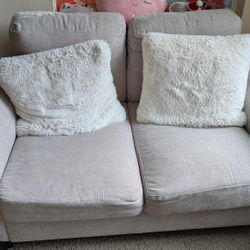 LAST WEEK MOVING SALE: 56'' lover seat sofa with USB charger