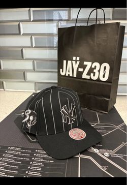 Black JayZ NY Yankees SnapBack Cap