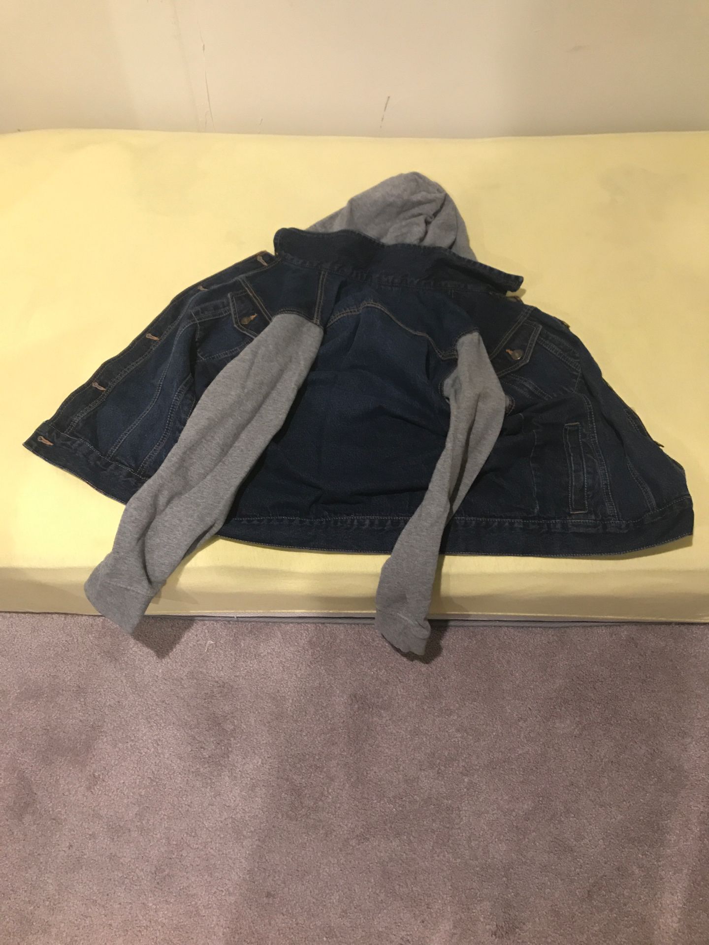 Jean hoodie jacket Size LARGE14/16*PICK UP ONLY*