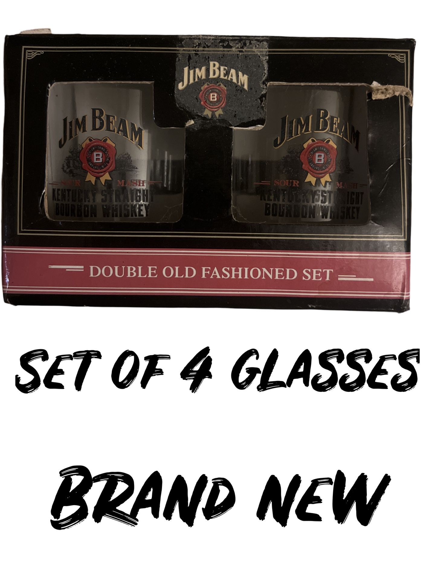 Jimmy bean Double Old Fashioned Set