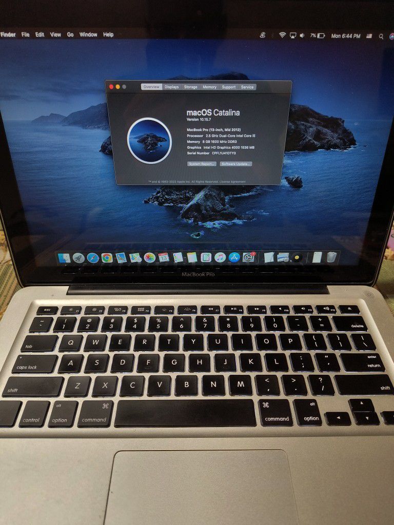 MacBook Pro Mid 2012 13 Inch