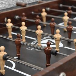 LIGHTLY USED HIGH END COMMERCIAL STYLE WILLIAMSBURG FOOSBALL TABLE