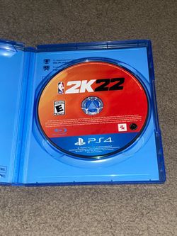 Opened Case PlayStation PS5 PS4 NBA 2K22 Basketball