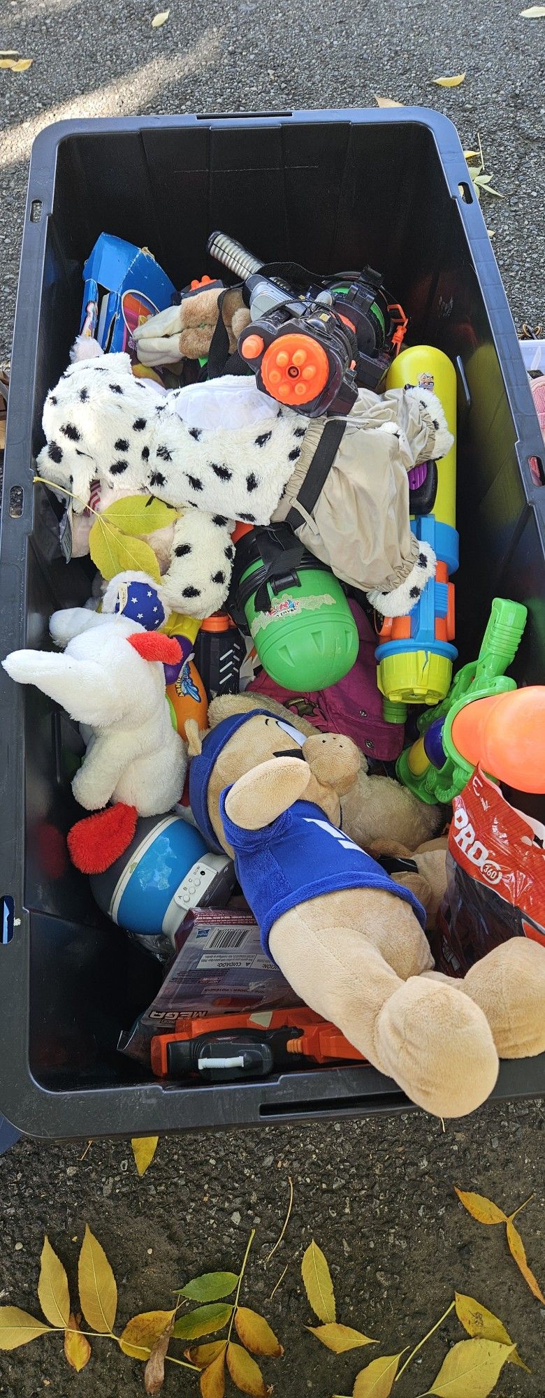 Clothes, Teddy Bears, Dog Crate And More