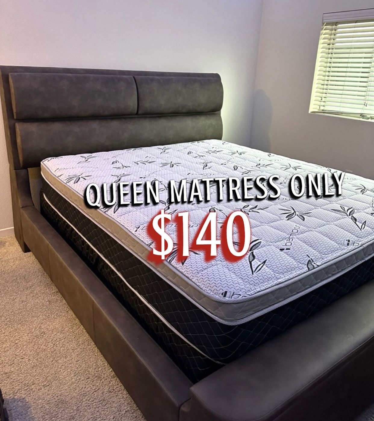 New Queen Mattres Only $140