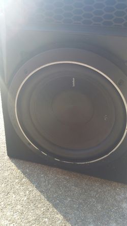 Rockford Fosgate 10 inch speker box