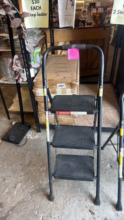 3 step ladder $30