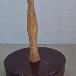 Classic Wooden Yarn Spinner and Thread Holder, height 7 1/2"  width 4 3/8"