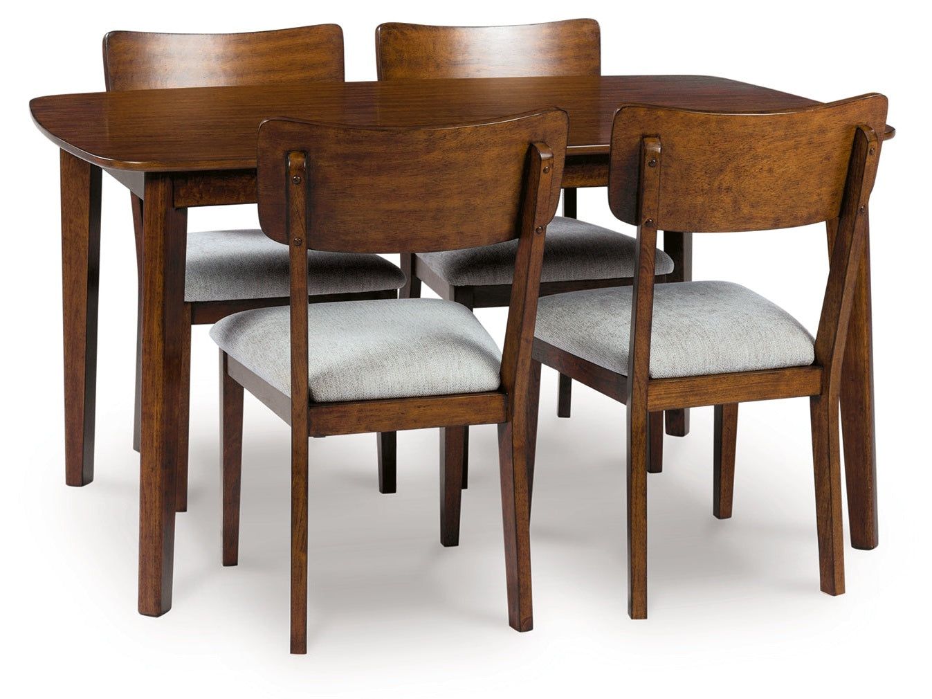 Tameride Brown Dining Room Table Set (Set of 5)